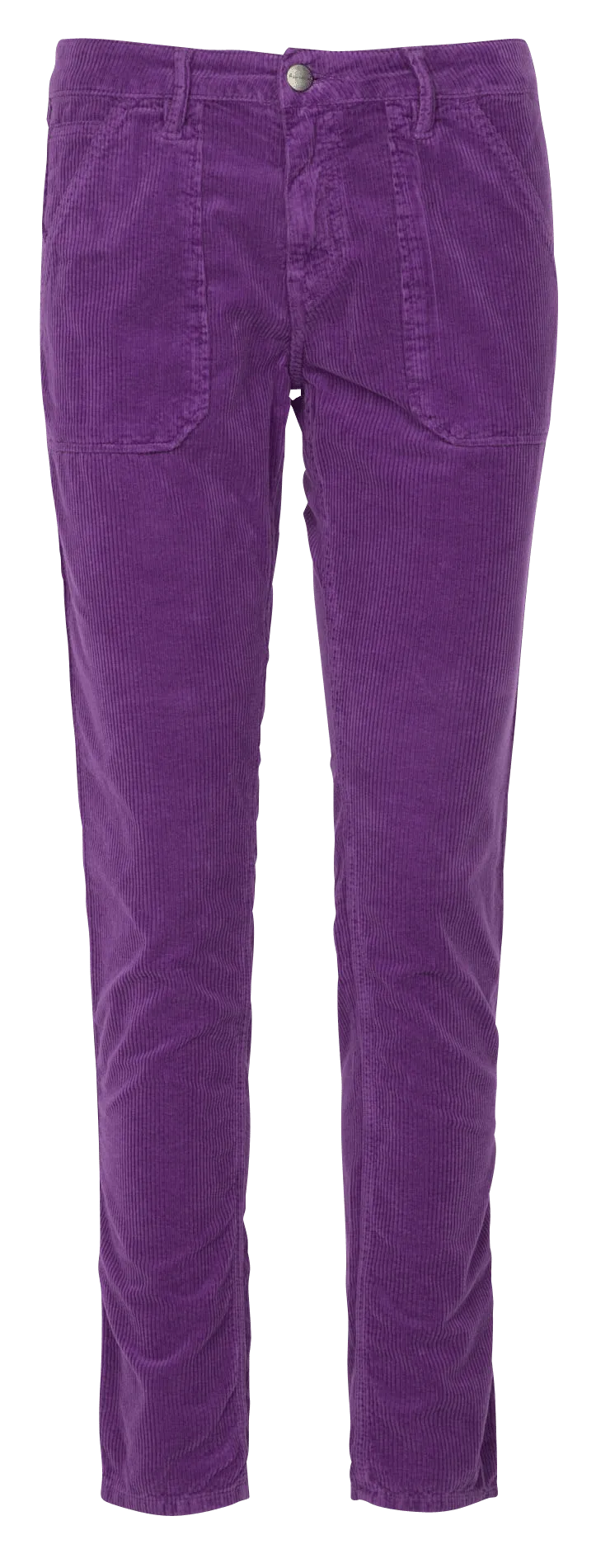 ACQUAVERDE PIERCE  PANTALóN SLIM DE PANA EN VIOLETA