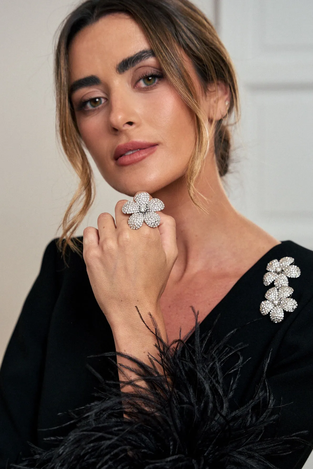 Anillo Camelia
