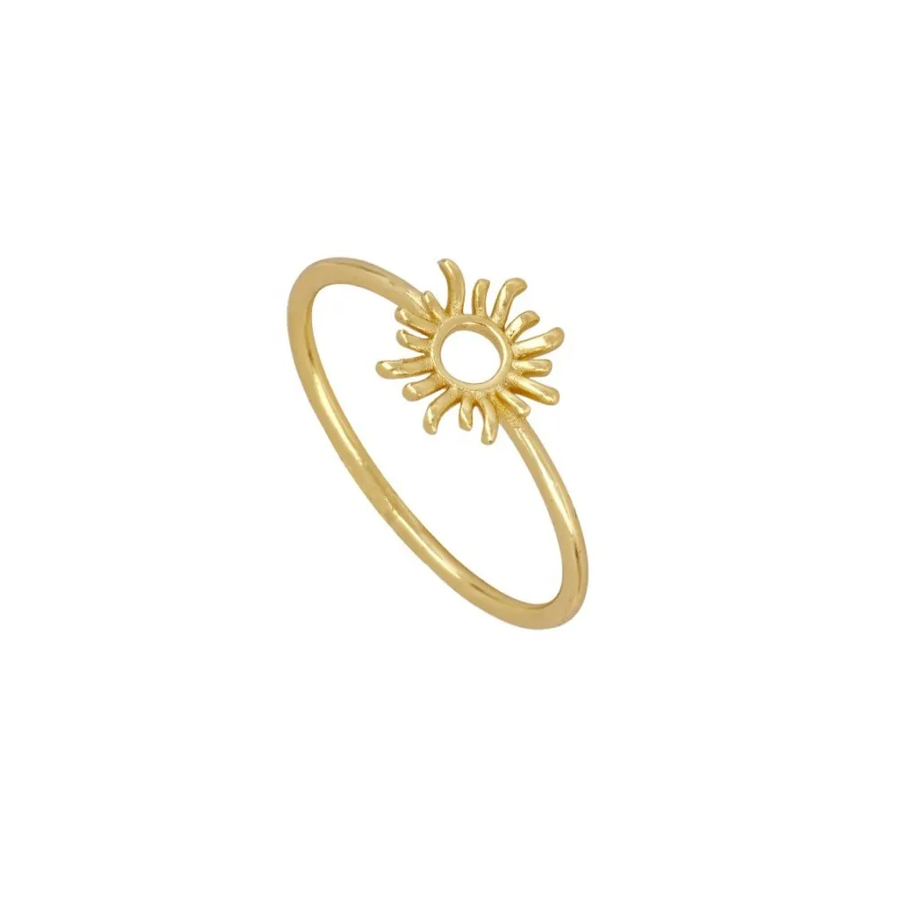 Anillo Sol Inca Oro