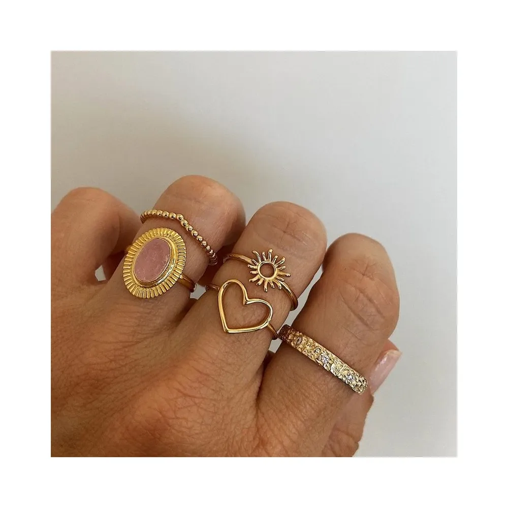 Anillo Sol Inca Oro