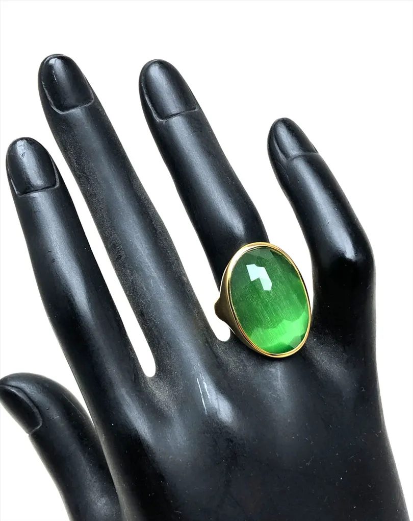 ANILLOS ONLINE ORO CHAPADO EN PIEDRA  TODOS LOS COLORES