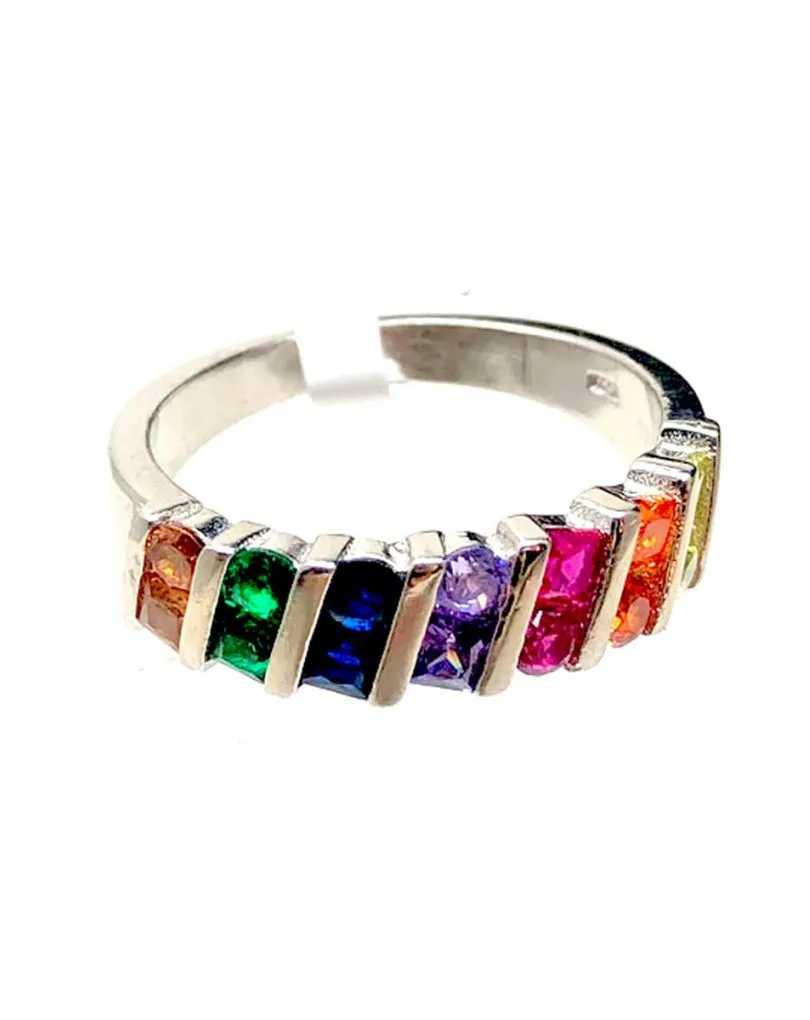 ANILLOS PLATA MUJER CON PEDRERIA JOYERIAS MADRID Y ONLINE