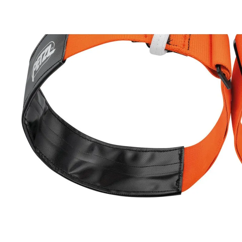 Arnés de espeleología PETZL Aven (naranja/negro)