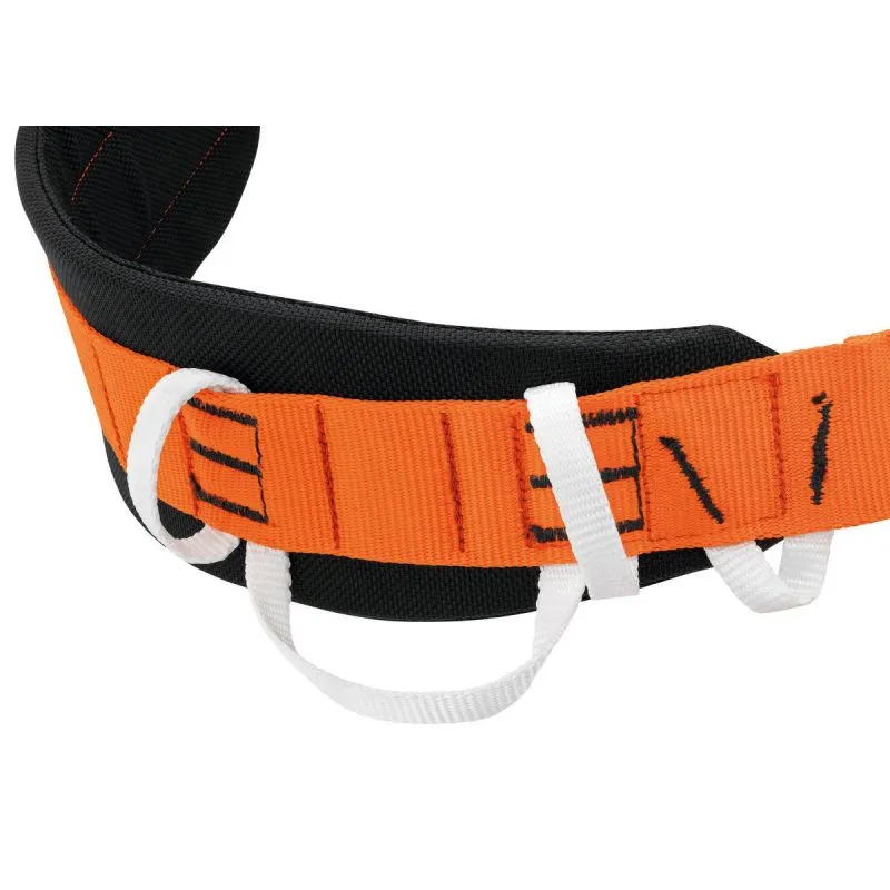 Arnés de espeleología PETZL Aven (naranja/negro)