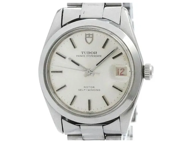 Autre Marque Reloj automático para hombre TUDOR Prince Oyster Date de acero inoxidable 