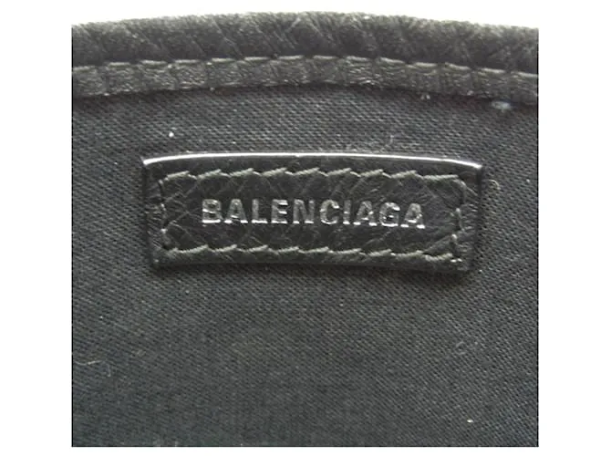Balenciaga Navy Cabas Negro 