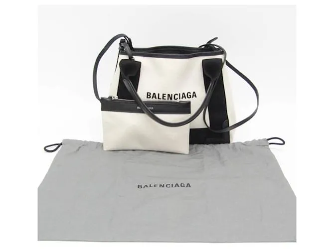 Balenciaga Navy Cabas Negro 