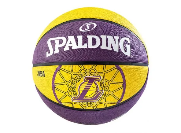 Balón Spalding Team Ball L.A. Lakers Talla 3