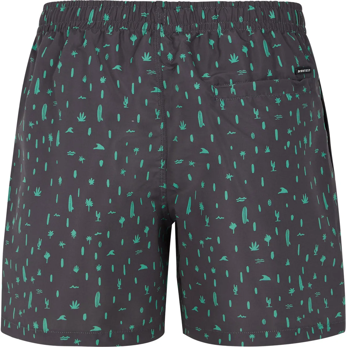 Bañador Hombre Prtgrom Beachshort Protest Negro
