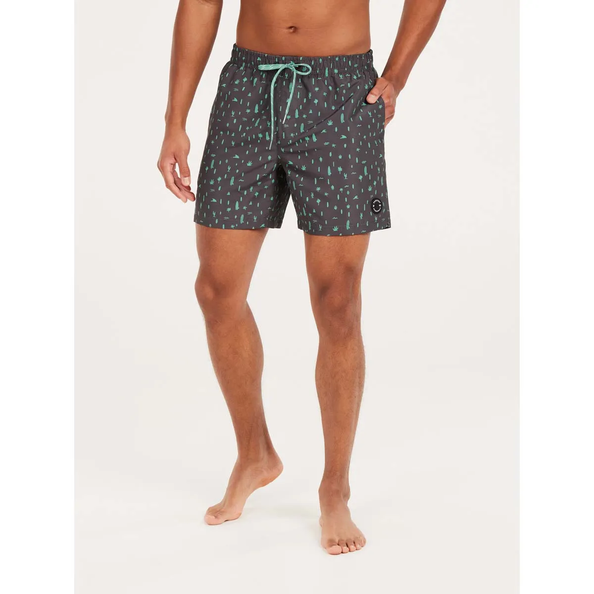 Bañador Hombre Prtgrom Beachshort Protest Negro