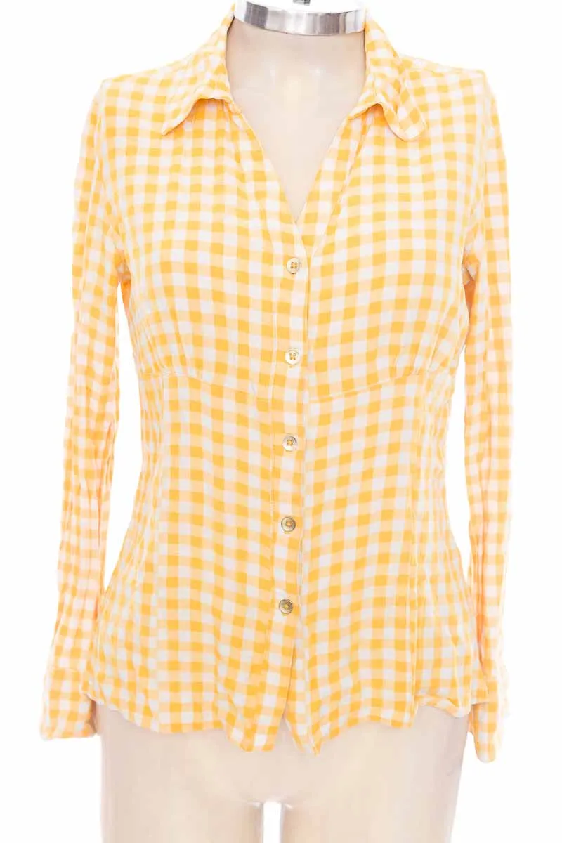BLUSA COLOR AMARILLO  BESO DE COCO