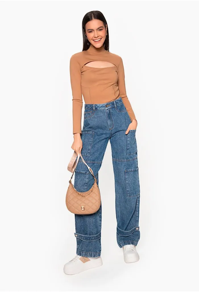 Blusa para mujer manga larga