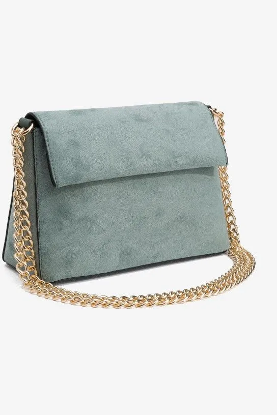 Bolso Bandolera Antelina Cadena Verde