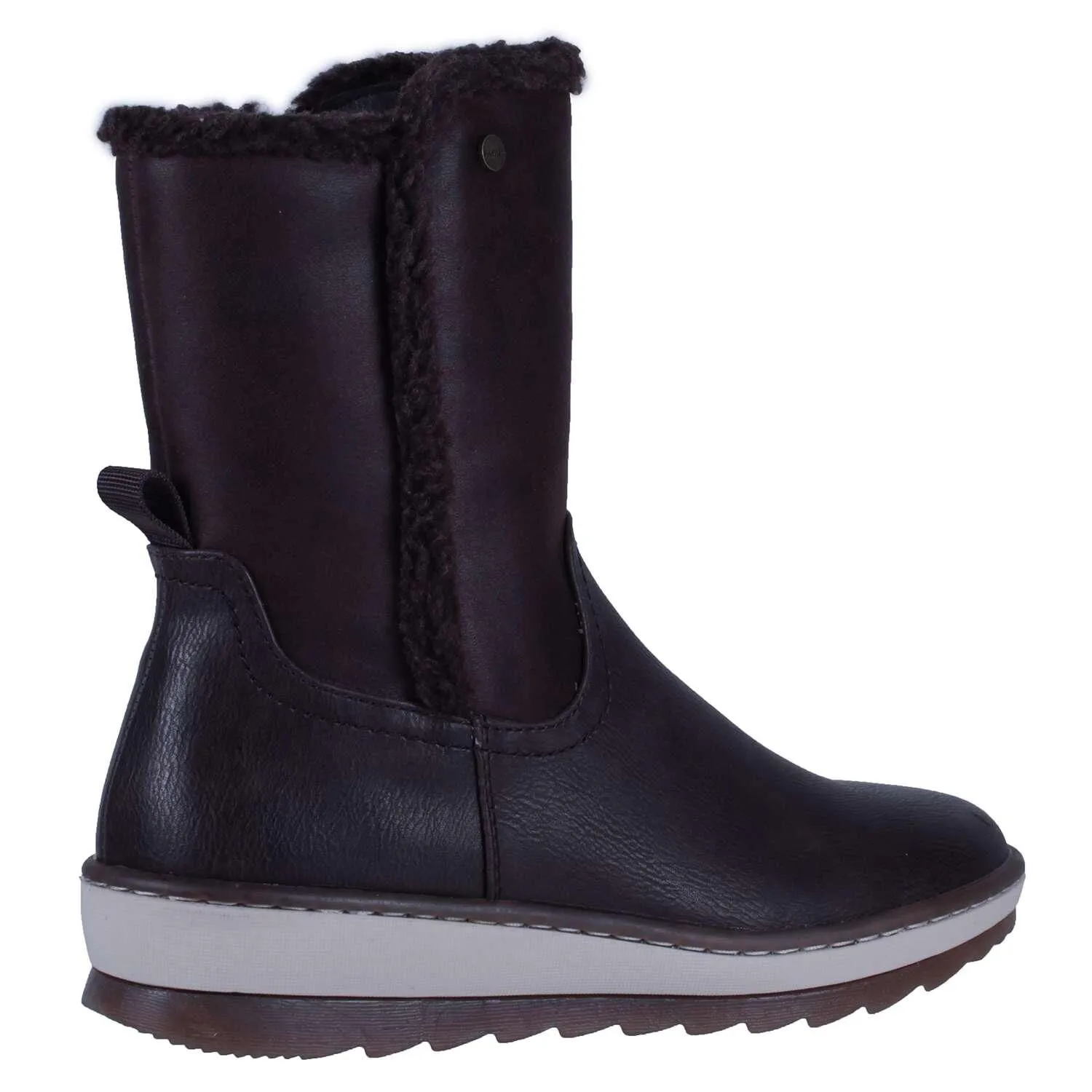 Bota Plana Microfibra 4fb13122
