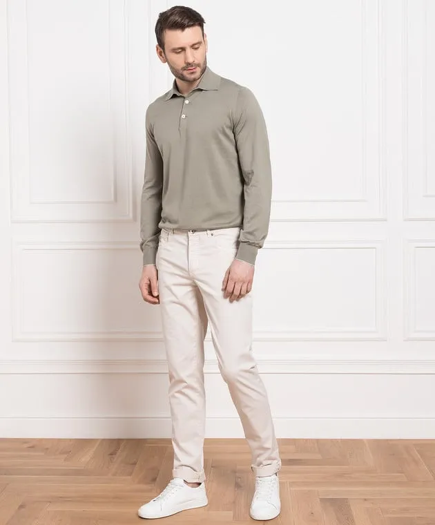 Brunello Cucinelli Green polo