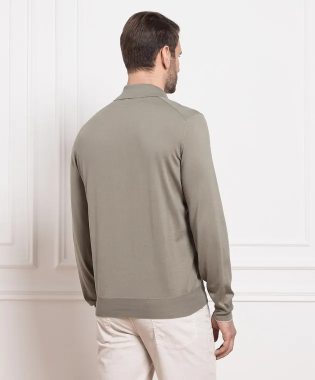 Brunello Cucinelli Green polo