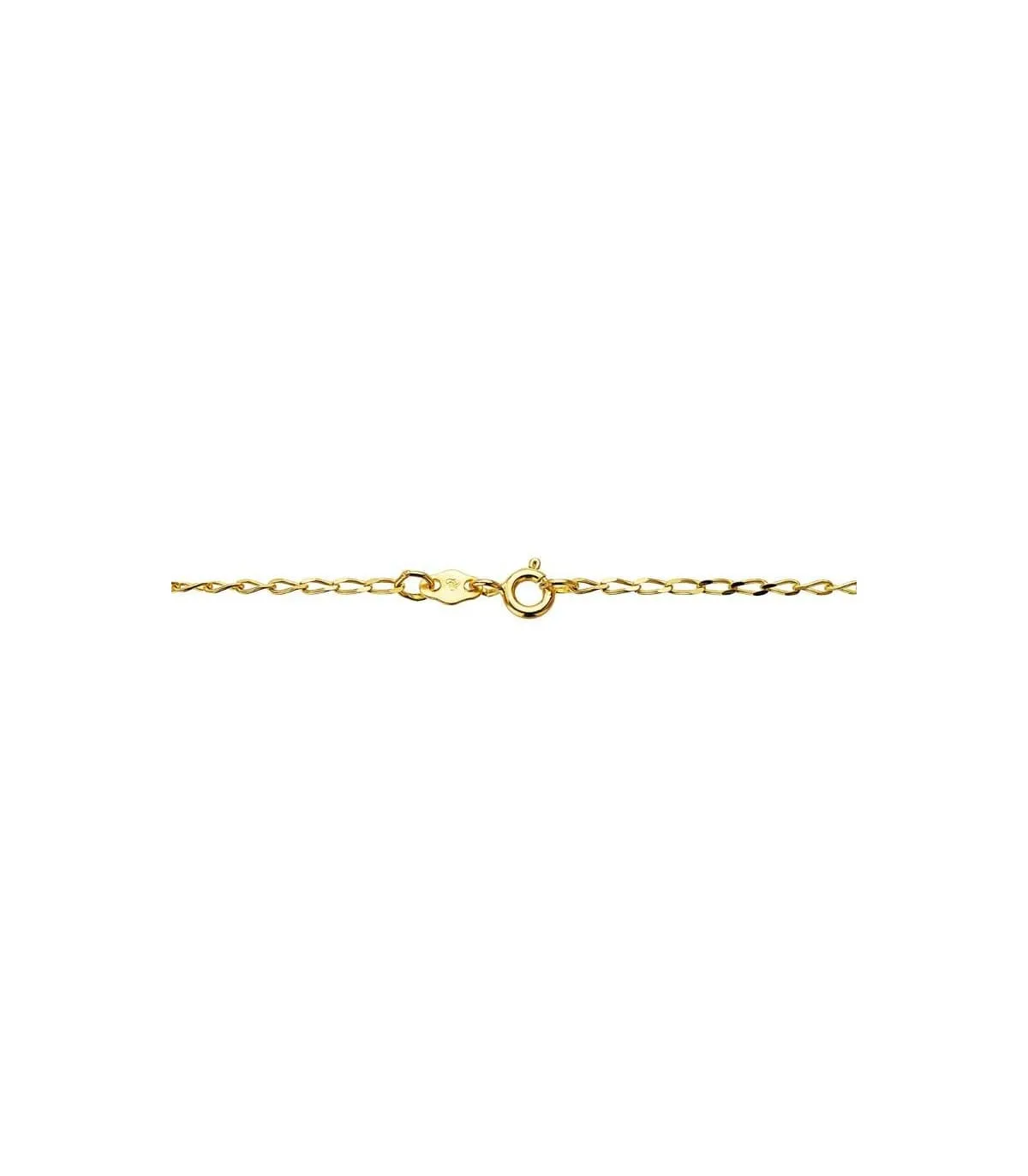Cadena Bilbao 1.5mm Oro 18 K 40cm