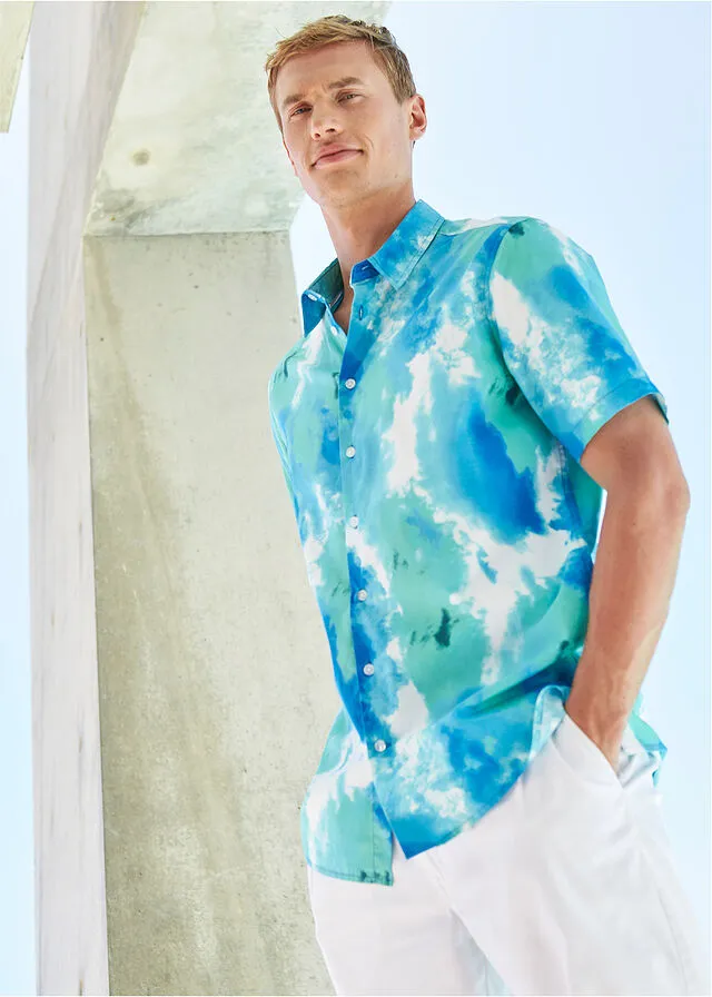 Camisa Blanco estampado