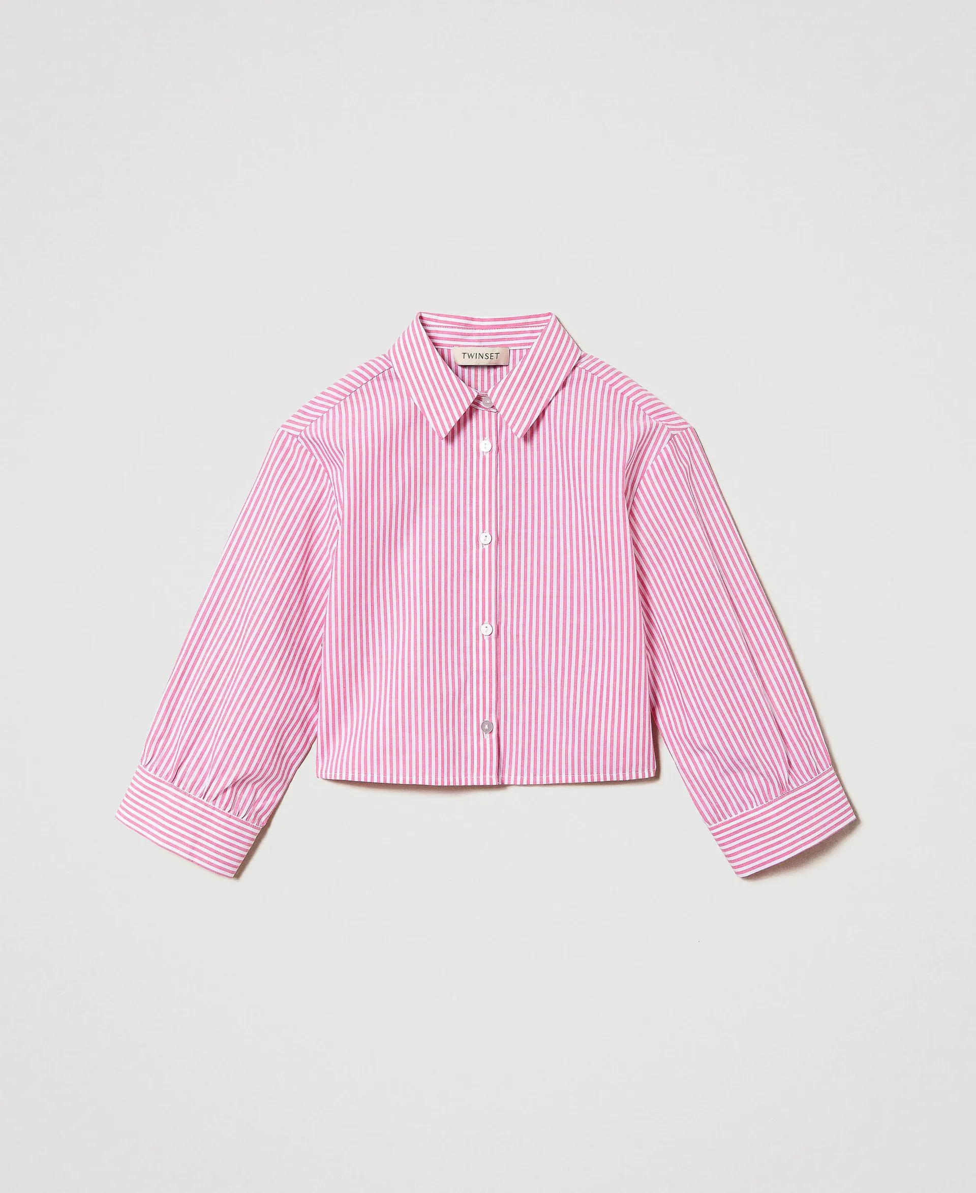 Camisa de popelina de rayas