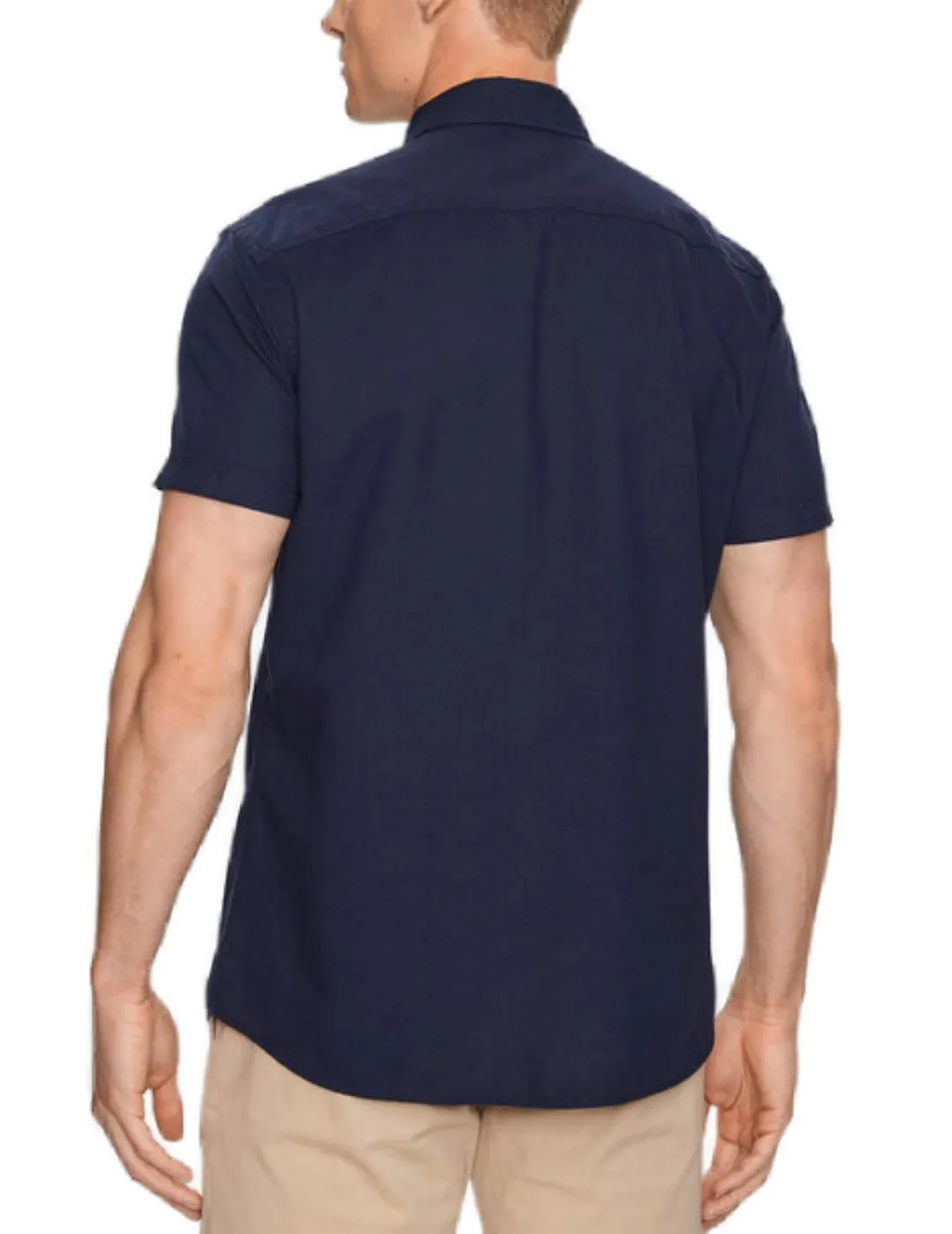 Camisa Jack&Jones Summer marino manga corta para hombre