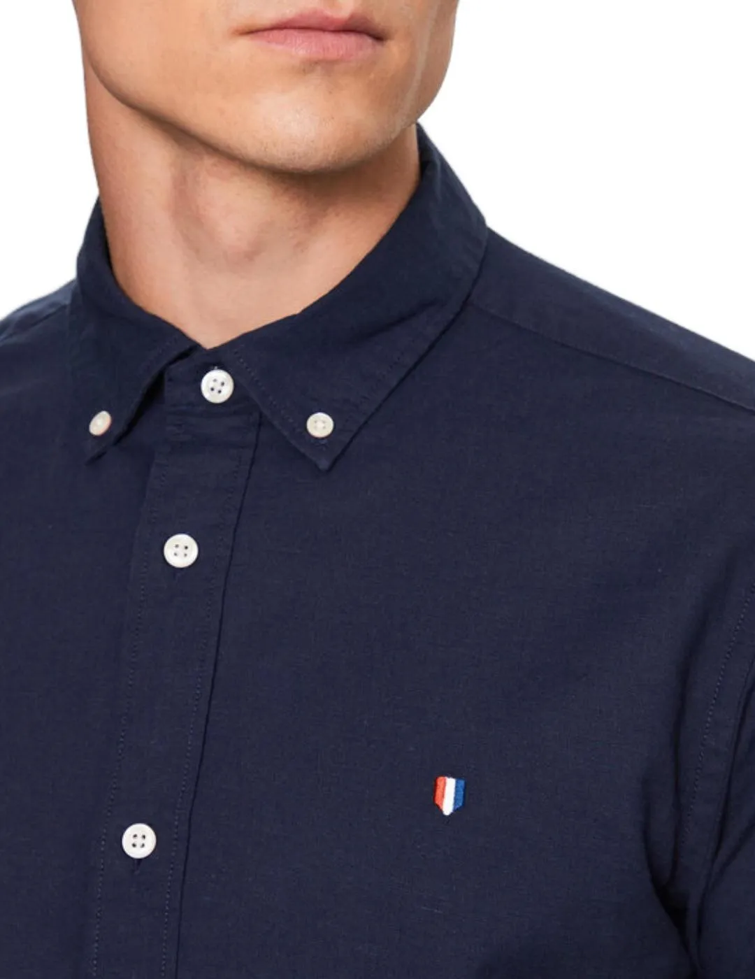 Camisa Jack&Jones Summer marino manga corta para hombre
