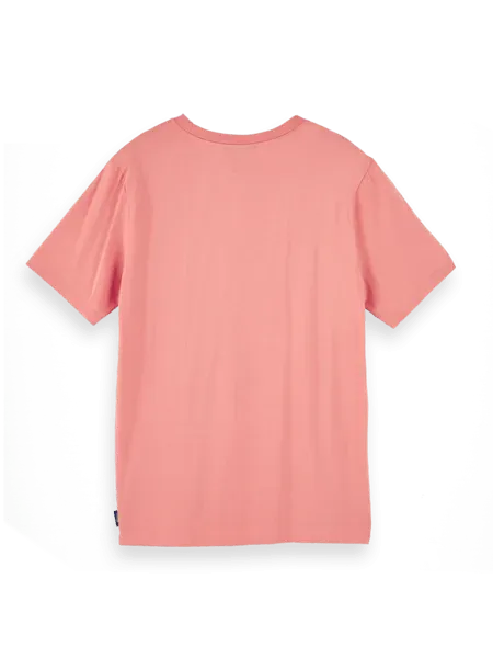 Camiseta Blauw de manga corta en algodón de cultivo responsable