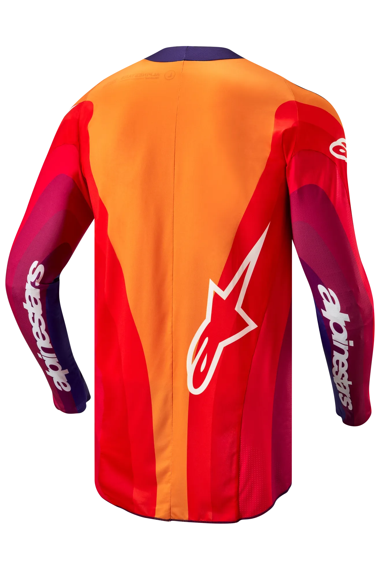 CAMISETA DE CROSS ALPINESTARS TECHSTAR PNEUMA PúRPURANARANJAAZUL PROFUNDO
