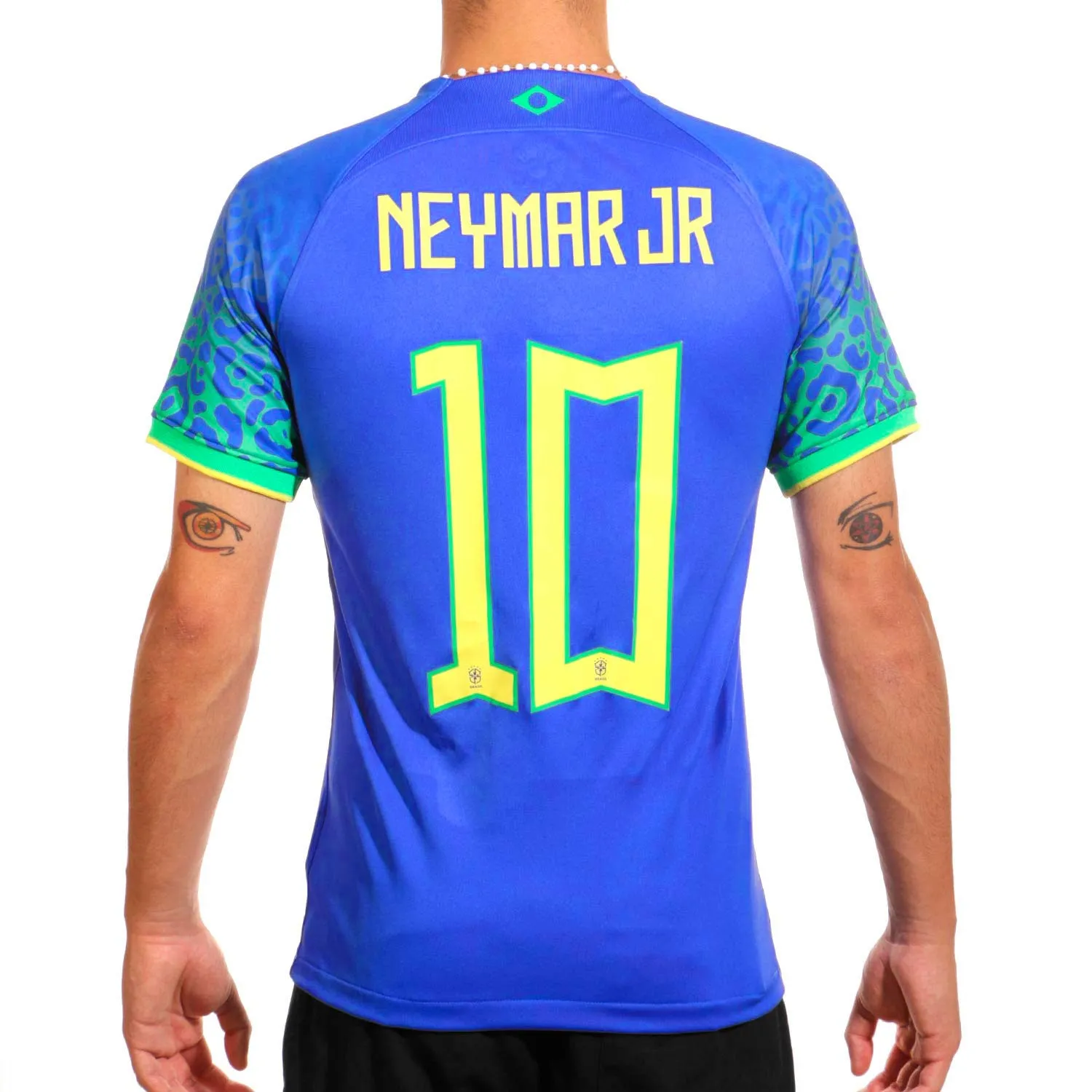 CAMISETA NIKE 2A BRASIL NEYMAR 2022 2023 DRIFIT STADIUM