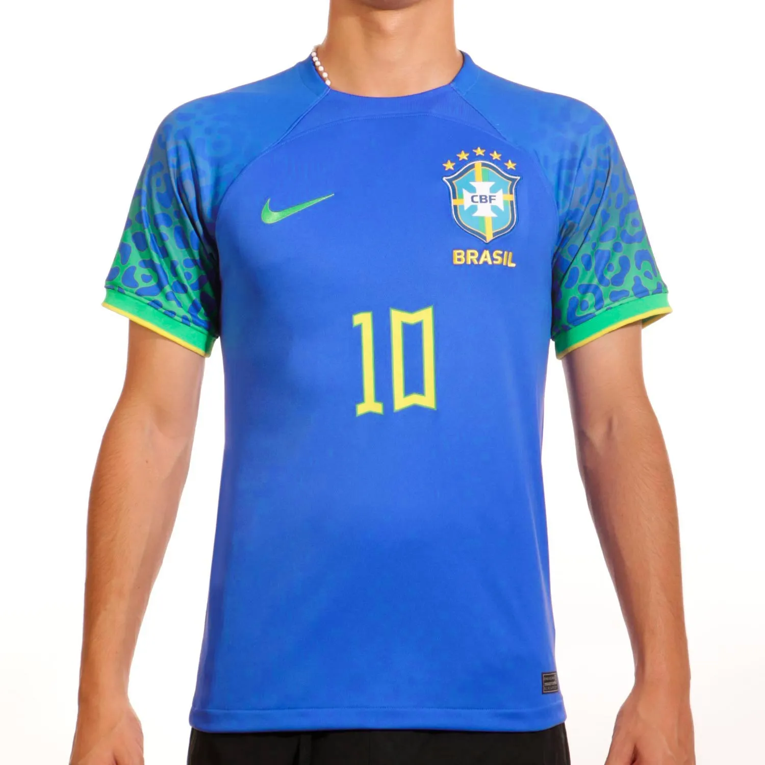 CAMISETA NIKE 2A BRASIL NEYMAR 2022 2023 DRIFIT STADIUM