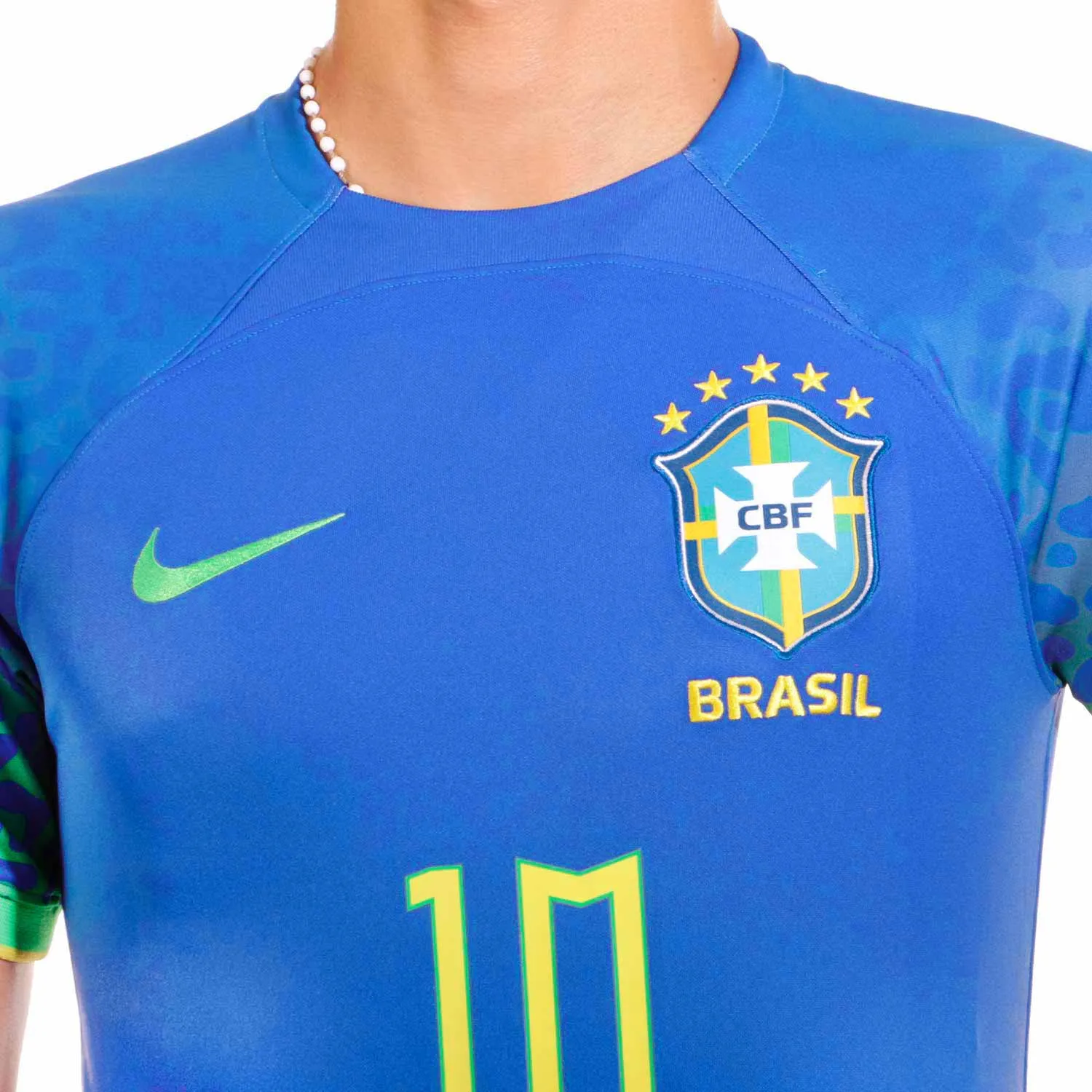 CAMISETA NIKE 2A BRASIL NEYMAR 2022 2023 DRIFIT STADIUM