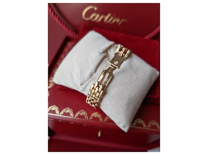 Cartier pantera diamante 18RELOJ K ORO AMARILLO Gold hardware 