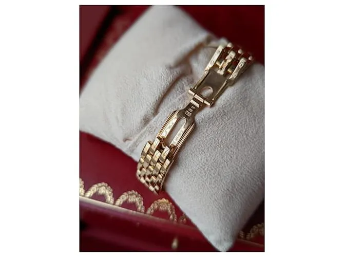Cartier pantera diamante 18RELOJ K ORO AMARILLO Gold hardware 