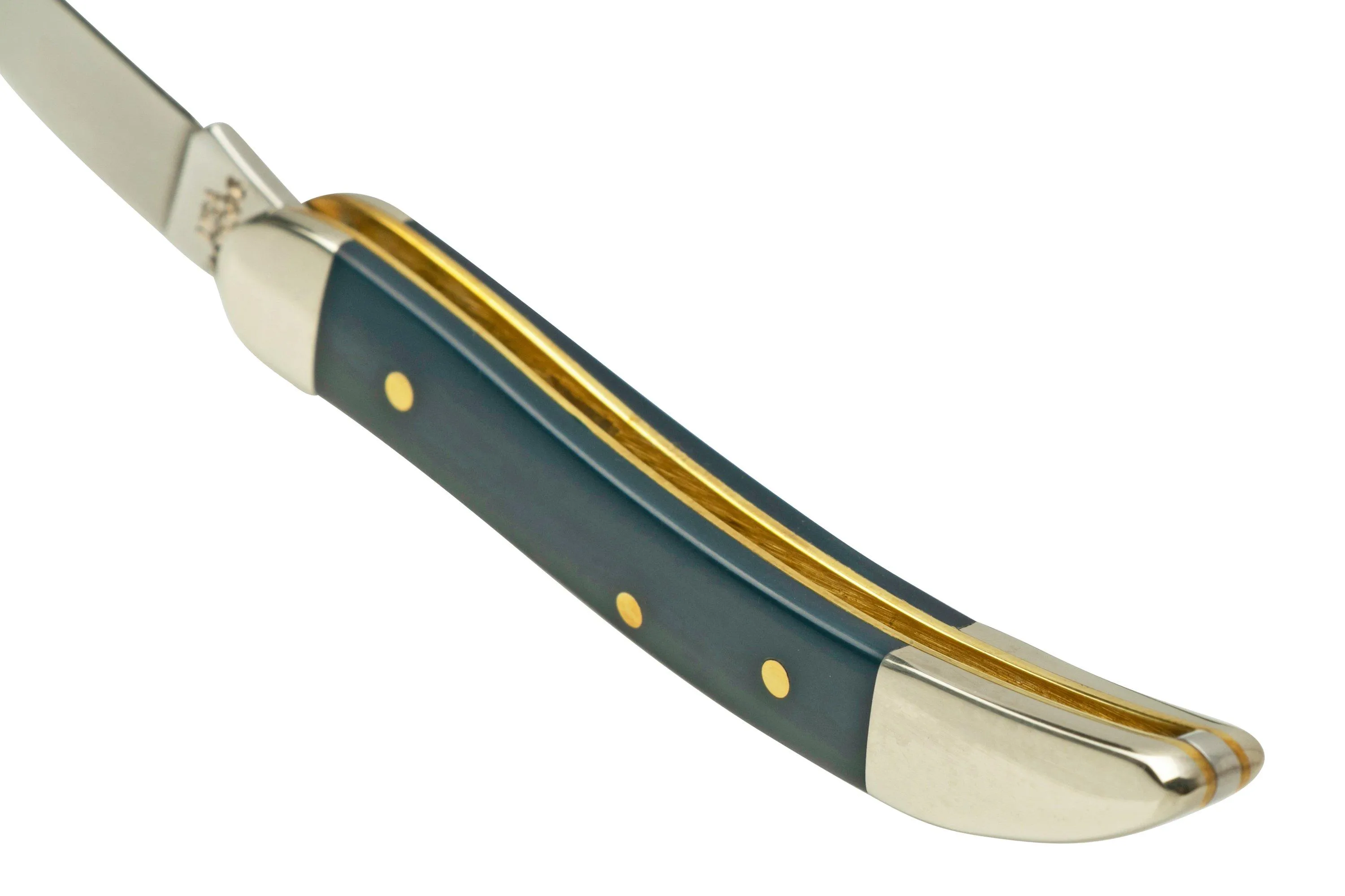 Case Small Texas Toothpick Navy Blue Synthetic, 23617, 4254 SS navaja