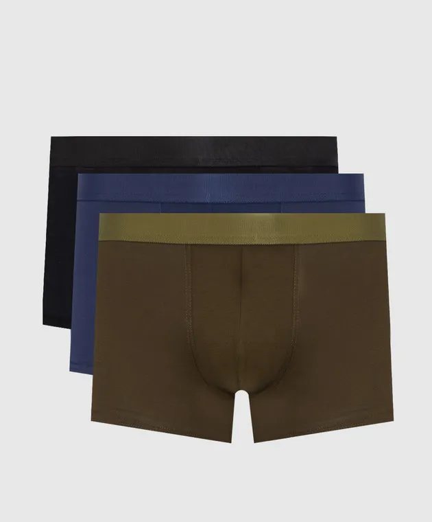 CDLP A set of boxer briefs with a logo pattern