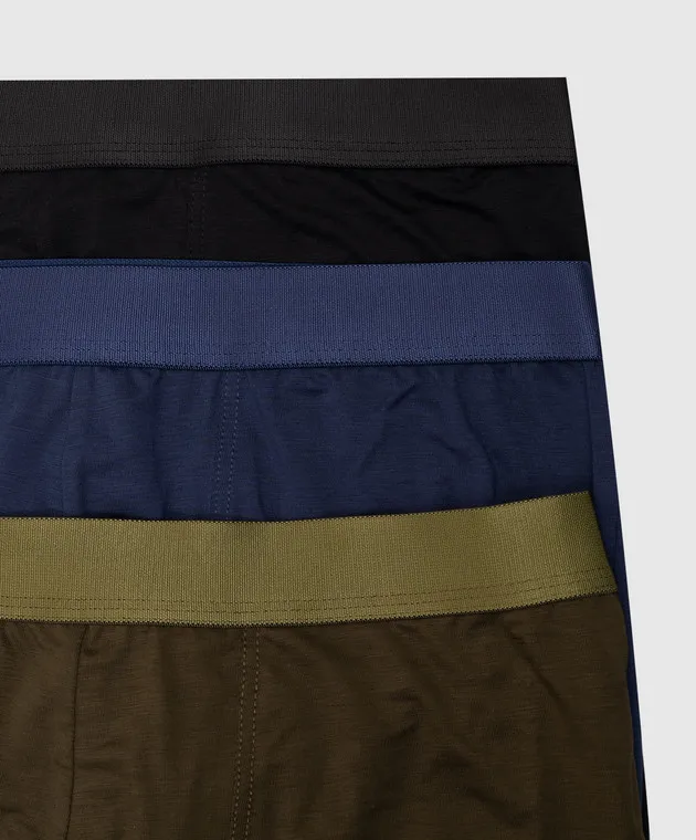 CDLP A set of boxer briefs with a logo pattern