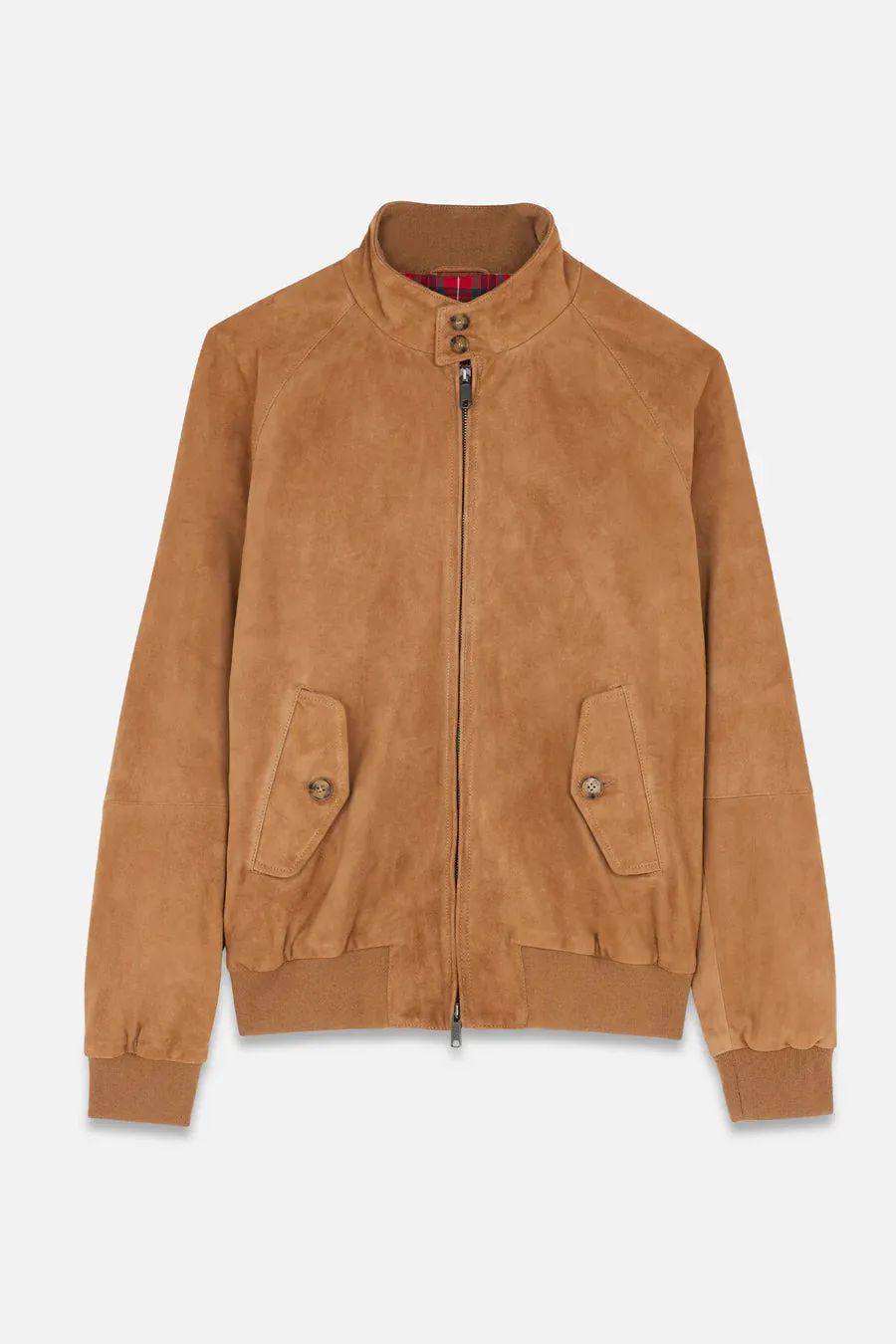 CHAQUETA HARRINGTON G9 SUEDE TOBACCO