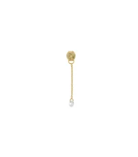 CHARM PLATA CHAPADO DORADO CADENA CON CI - 213CH062