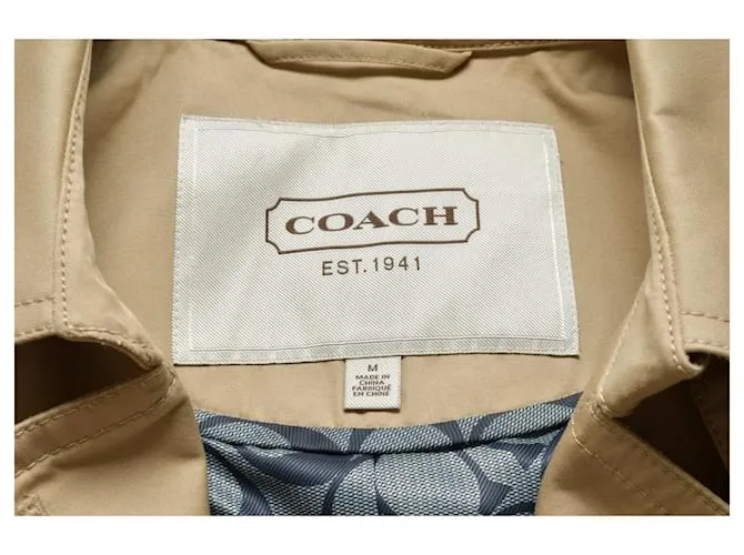 Coach Chaquetas Beige 