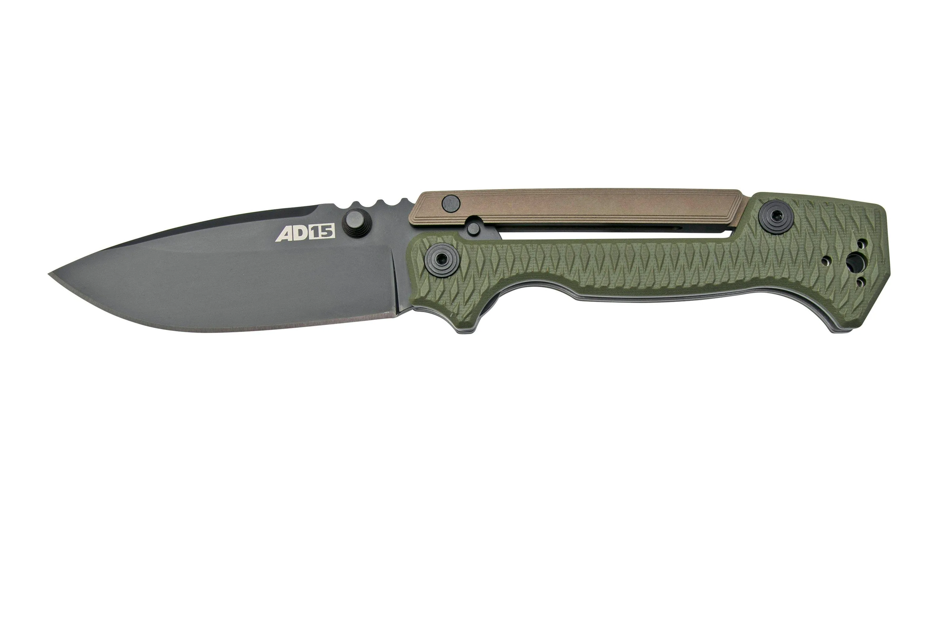 COLD STEEL AD15 SCORPION LOCK 58SQODBK OD GREEN BLACK NAVAJA, DISEñO ANDREW DEMKO