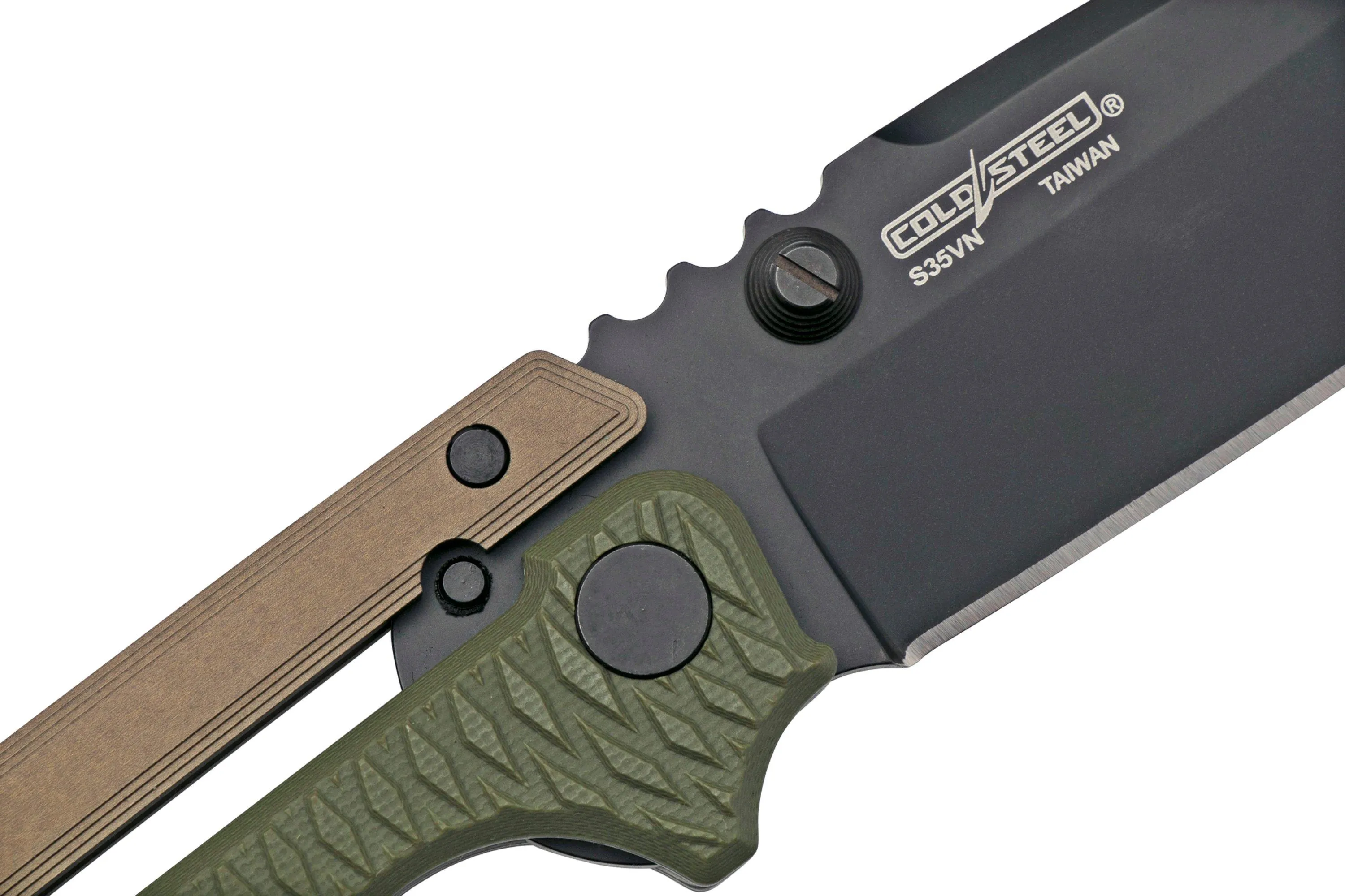 COLD STEEL AD15 SCORPION LOCK 58SQODBK OD GREEN BLACK NAVAJA, DISEñO ANDREW DEMKO