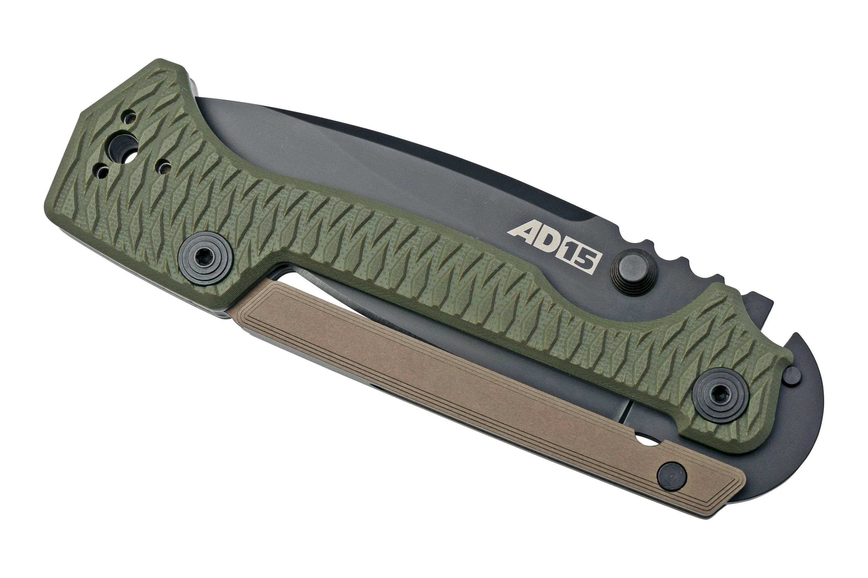 COLD STEEL AD15 SCORPION LOCK 58SQODBK OD GREEN BLACK NAVAJA, DISEñO ANDREW DEMKO