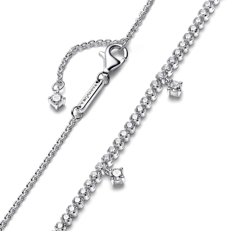 COLLAR PANDORA GOTAS BRILLANTES 392405C0143