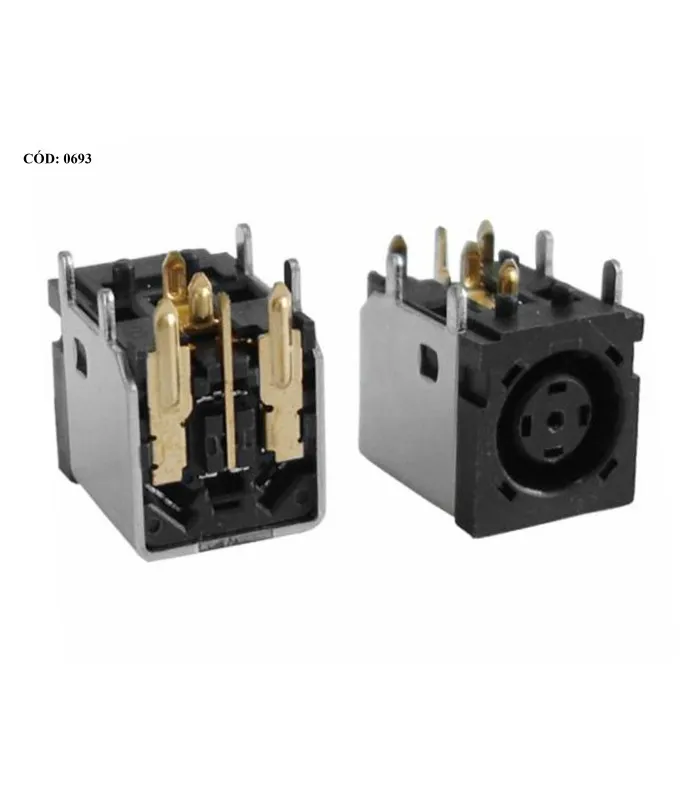 CONECTOR SOCKET POWER DELL 1150, 1501, 5150, 5160, 8500, 8600, 9100, 640M, 700M