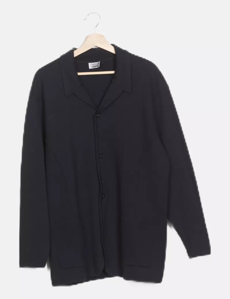 Conti Chaqueta de punto de punto Lana