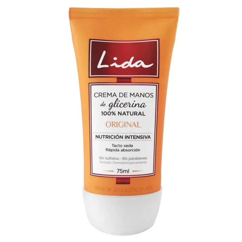 Crema de Manos Glicerina Natural Lida