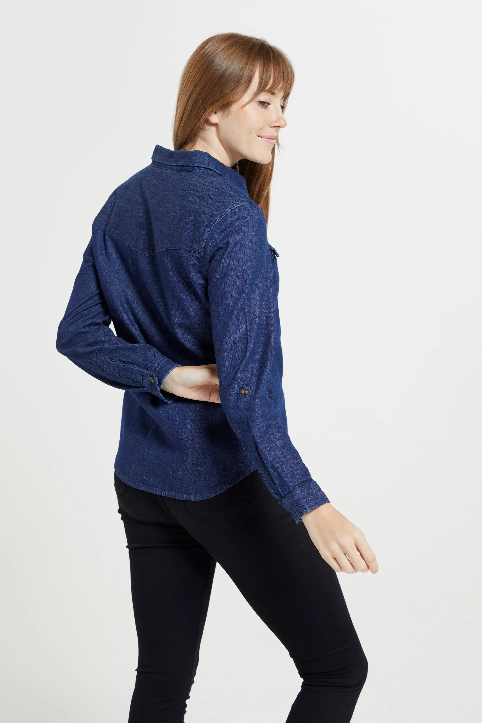 Darla camisa vaquera para mujer