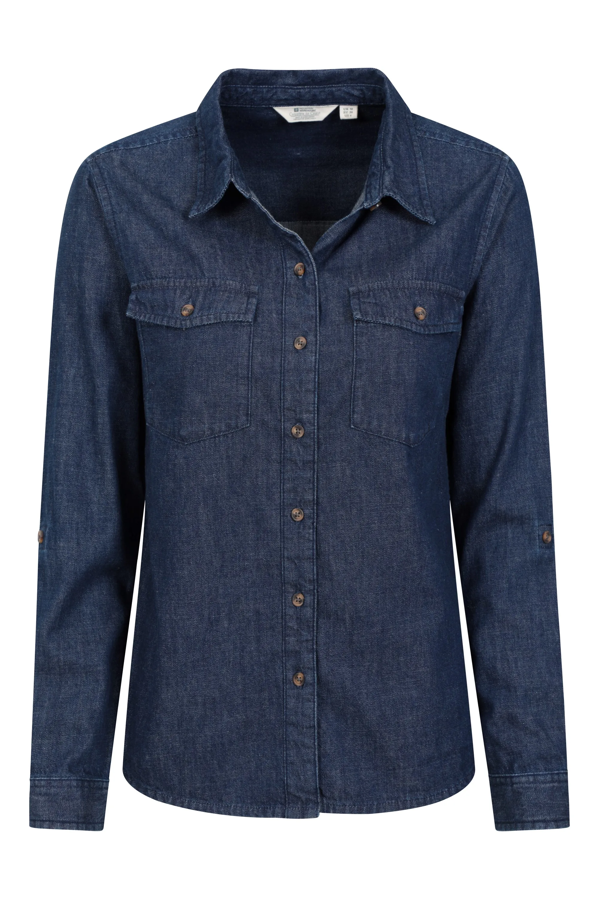 Darla camisa vaquera para mujer