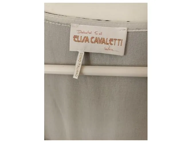 Elisa cavaletti Vestidos Negro Blanco 