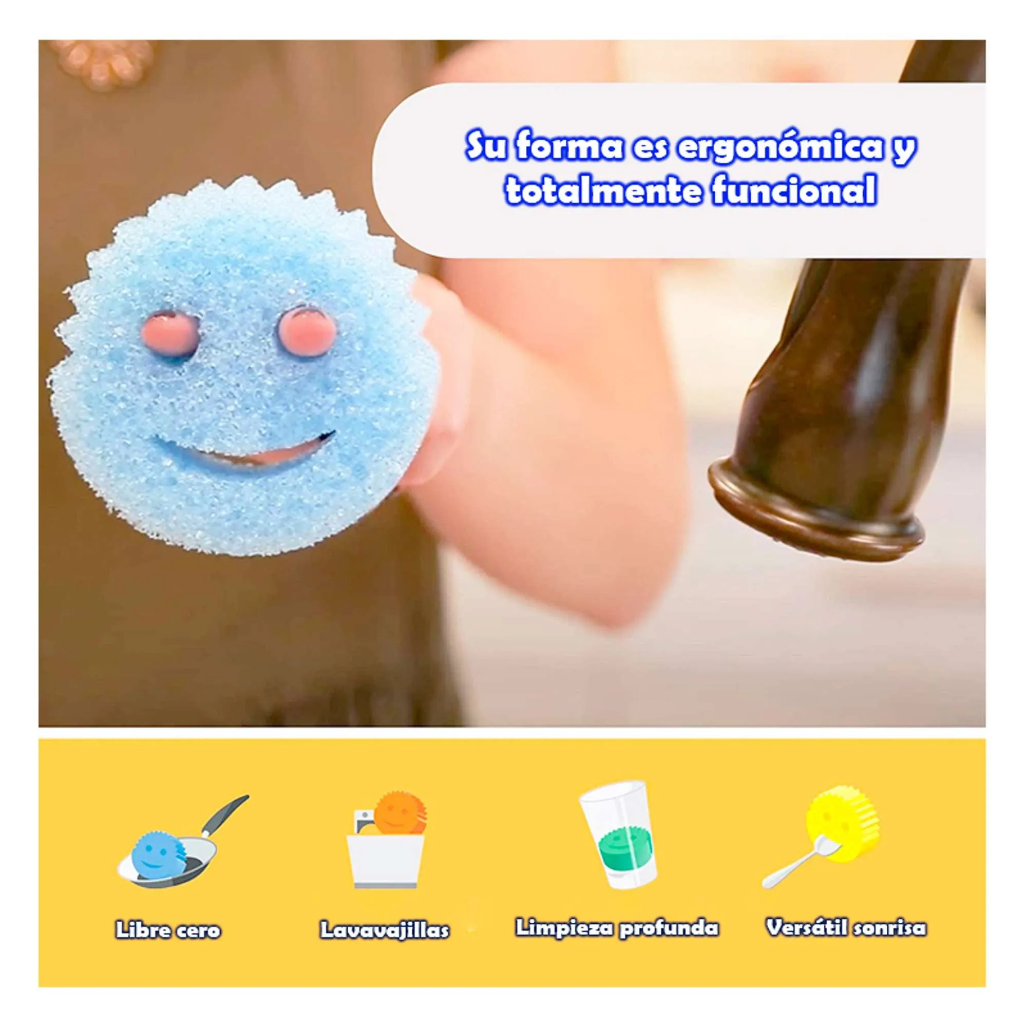 Esponjas Color Scrub Daddy