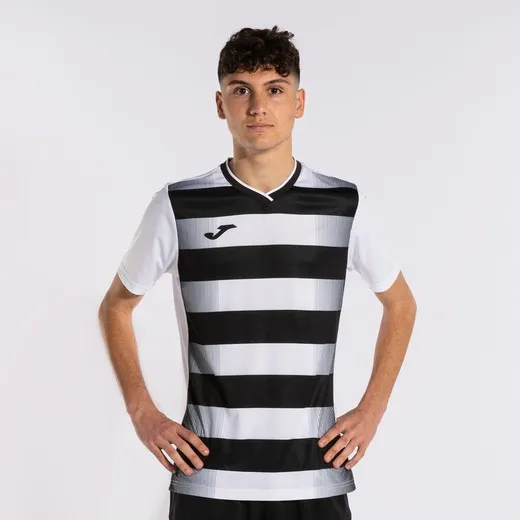 EUROPA V SHORT SLEEVE TSHIRT WHITE BLACK